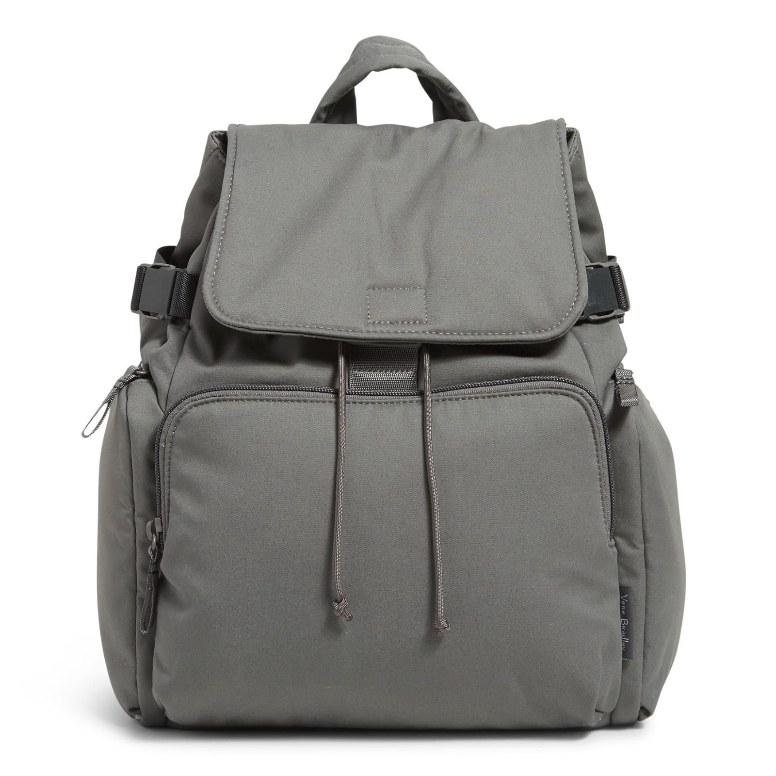 Vera Bradley Women's Cotton Utility Backpack Galaxy Gray 28013-X67